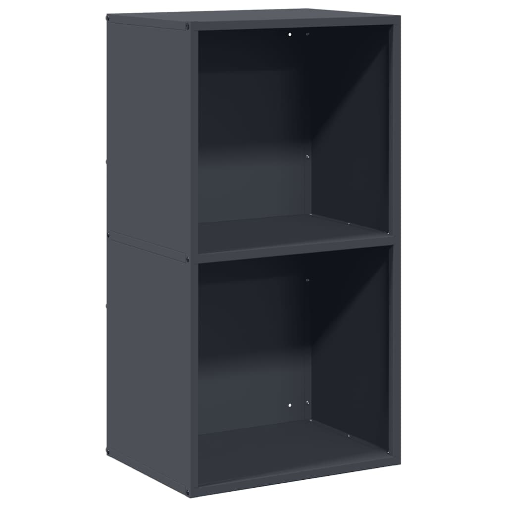 Brandhoutrek 40x30x75 cm koudgewalst staal antracietkleurig