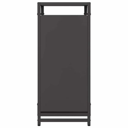 Brandhoutrek 44x28x65 cm koudgewalst staal zwart