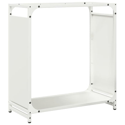 Brandhoutrek 60x28x65 cm koudgewalst staal wit