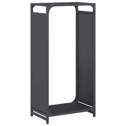 Brandhoutrek 44x28x90 cm koudgewalst staal antracietkleurig