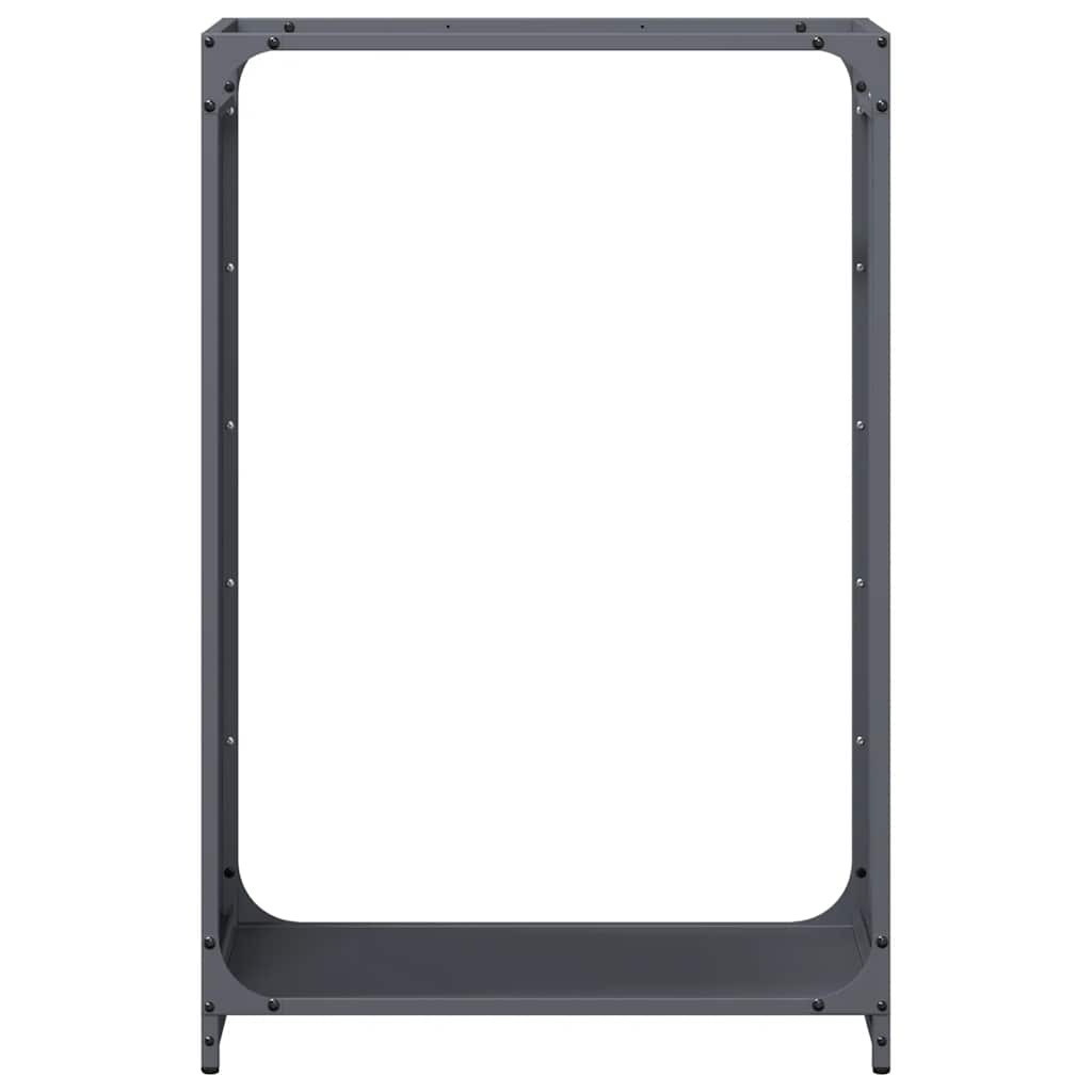 Brandhoutrek 60x28x90 cm koudgewalst staal antraciet