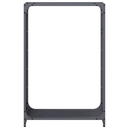 Brandhoutrek 60x28x90 cm koudgewalst staal antraciet