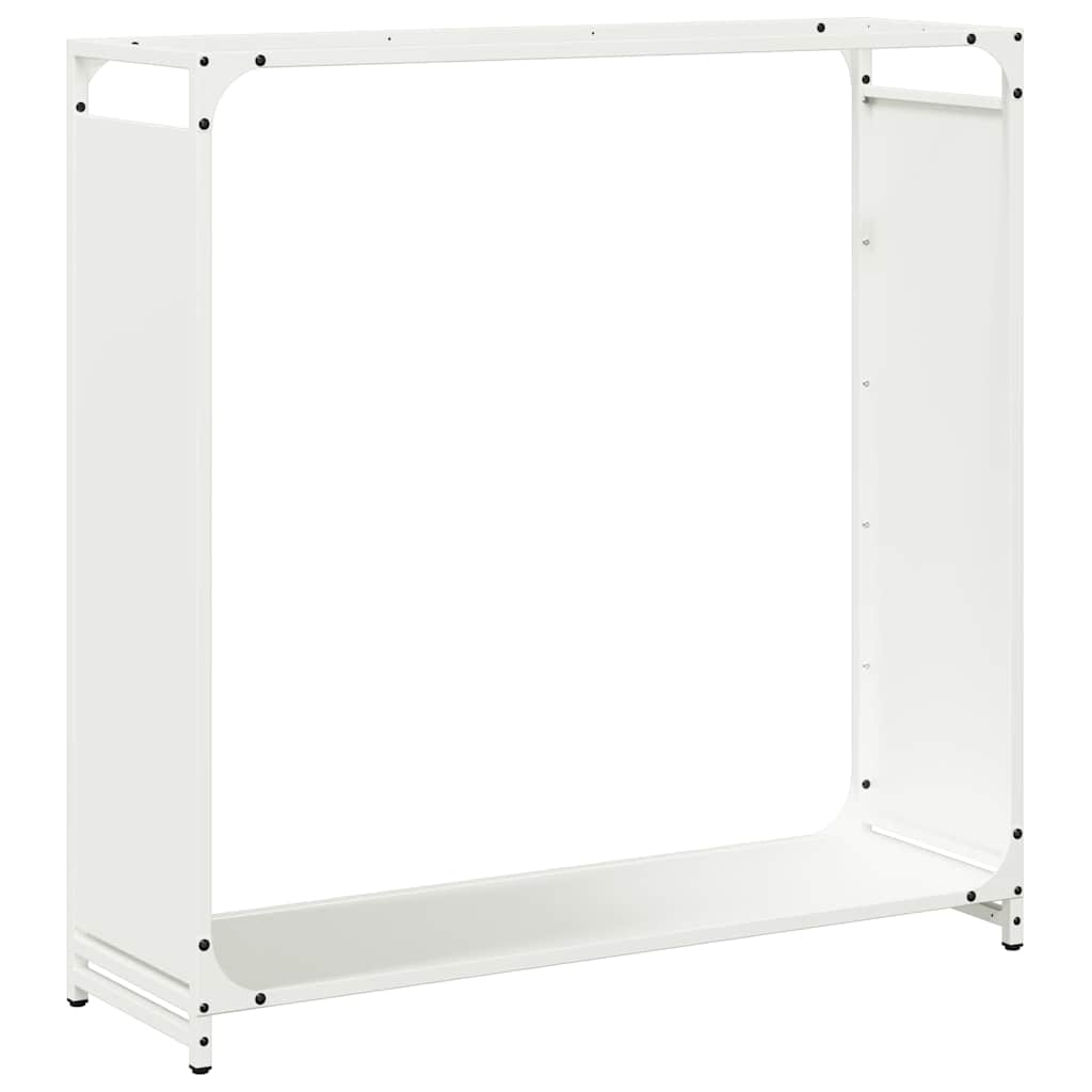 Brandhoutrek 90x28x90 cm koudgewalst staal wit