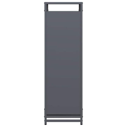 Brandhoutrek 90x28x90 cm koudgewalst staal antracietkleurig