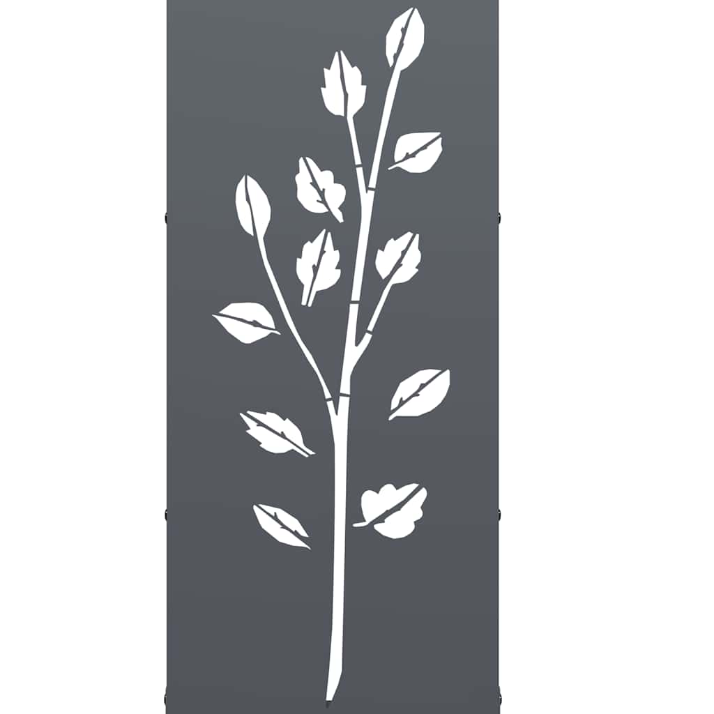 Brandhoutrek 40x30x80 cm koudgewalst staal antraciet