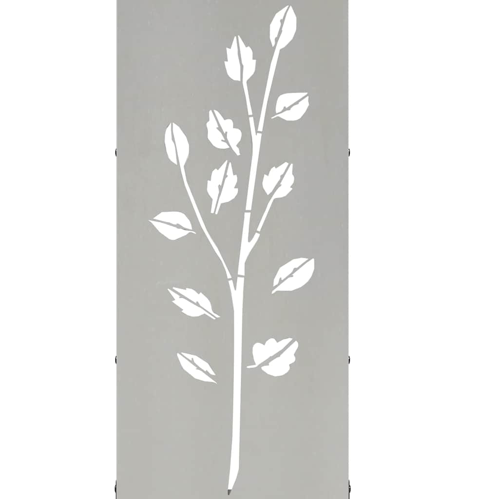 Brandhoutrek 40x30x80 cm roestvrij staal