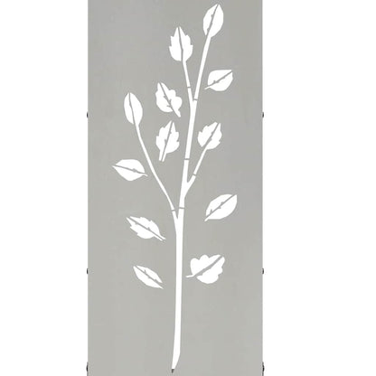Brandhoutrek 40x30x80 cm roestvrij staal