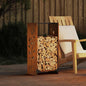 Brandhoutrek 40x30x80 cm weervast staal