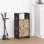 Brandhoutrek 40x30x80 cm koudgewalst staal zwart