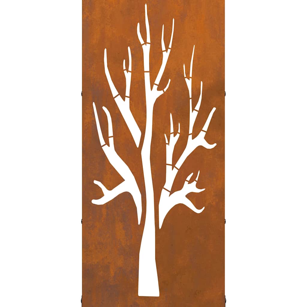 Brandhoutrek 40x30x80 cm weervast staal