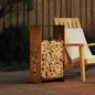 Brandhoutrek 40x30x80 cm weervast staal