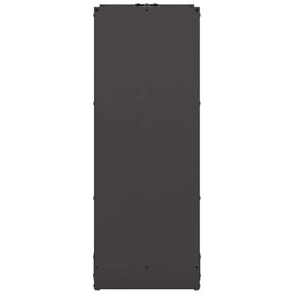 Brandhoutrek 40x30x80 cm koudgewalst staal zwart