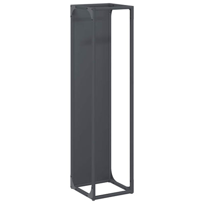 Brandhoutrek 25x25x100 cm koudgewalst staal antracietkleurig