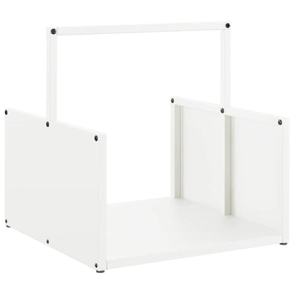 Brandhoutrek 40x40x40 cm koudgewalst staal wit