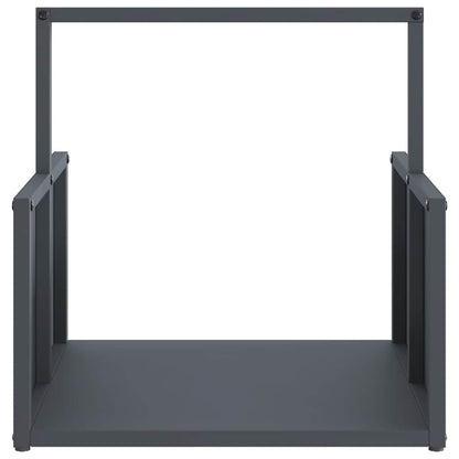 Brandhoutrek 40x40x40 cm koudgewalst staal antracietkleurig