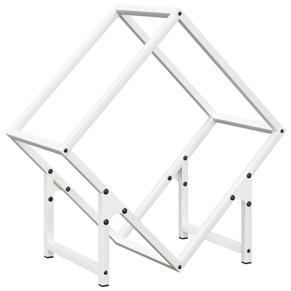 Brandhoutrek 50x25x50 cm koudgewalst staal wit
