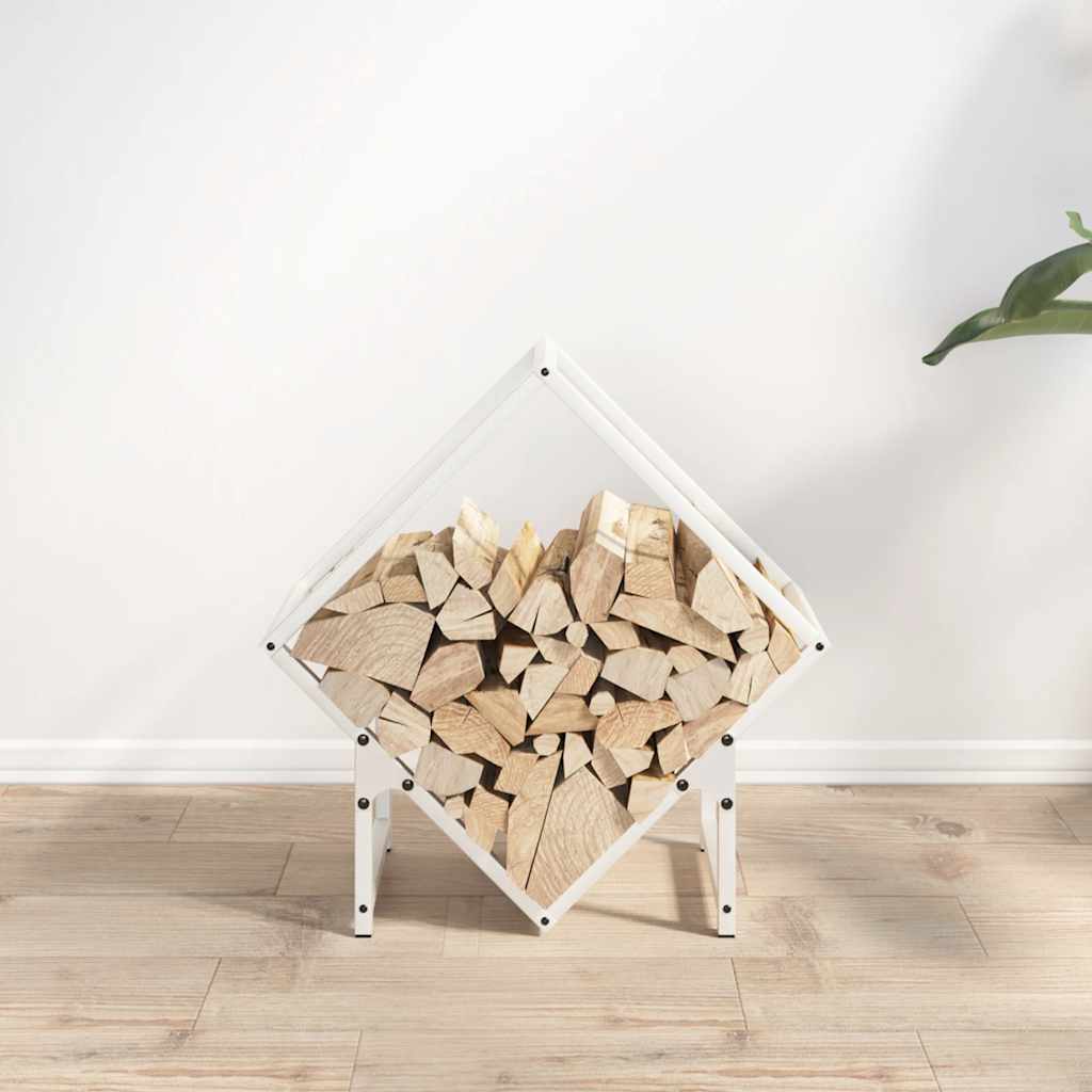 Brandhoutrek 50x25x50 cm koudgewalst staal wit