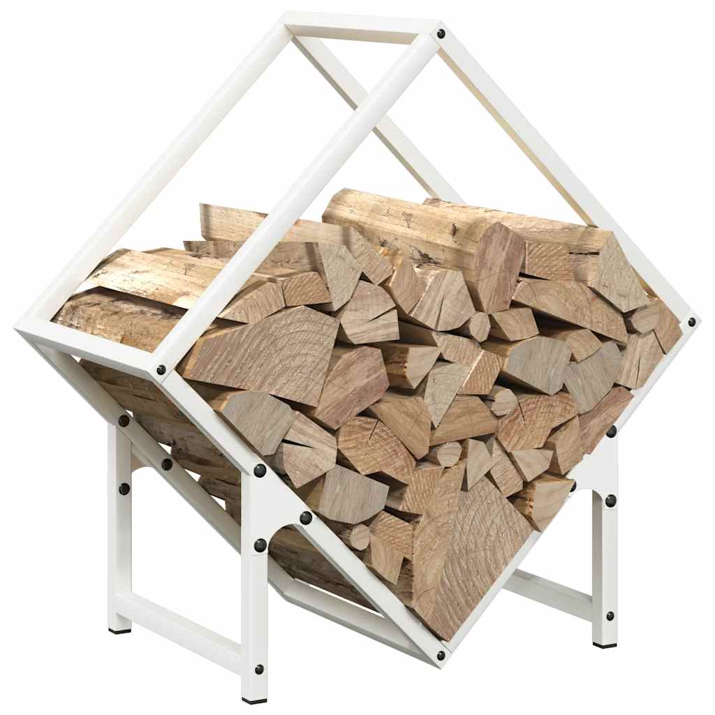 Brandhoutrek 50x25x50 cm koudgewalst staal wit