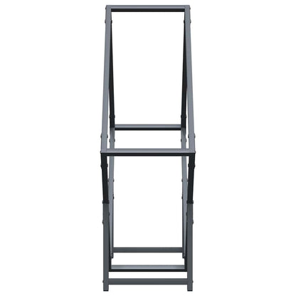 Brandhoutrek 80x25x80 cm koudgewalst staal antracietkleurig