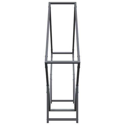 Brandhoutrek 100x25x100 cm koudgewalst staal antracietkleurig