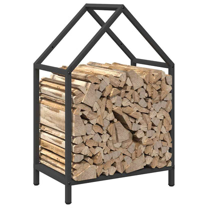 Brandhoutrek 40x25x60 cm koudgewalst staal zwart