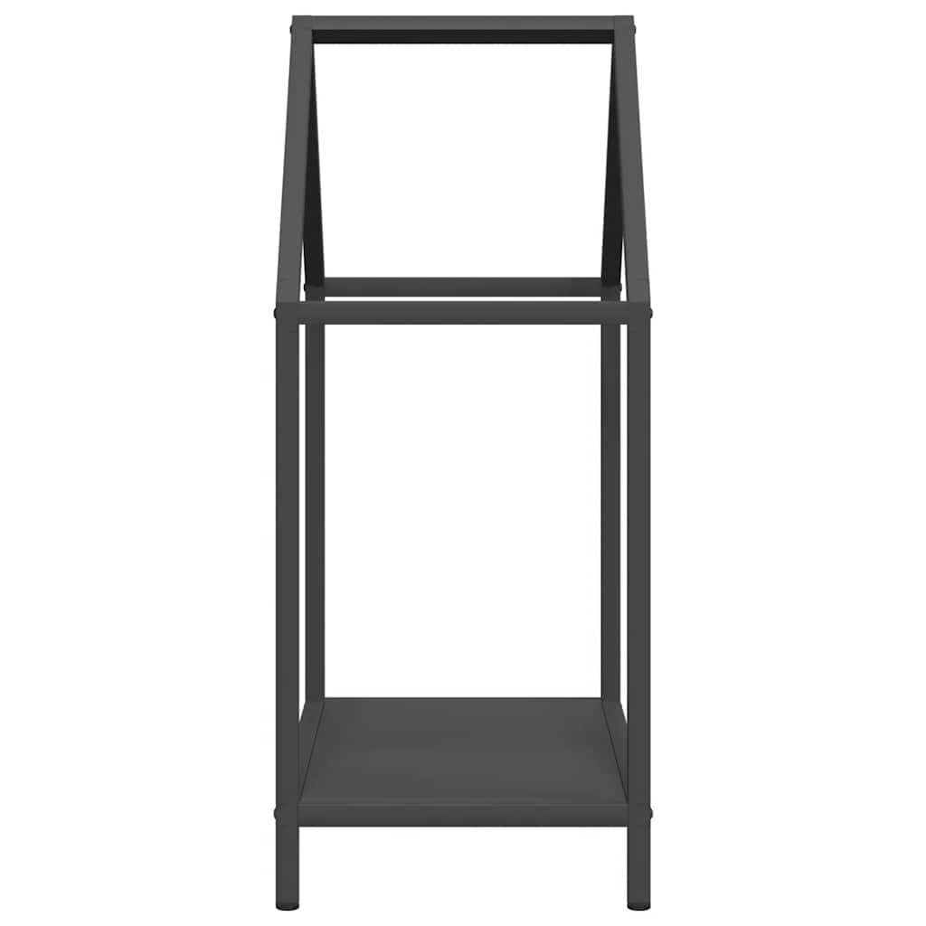 Brandhoutrek 40x25x60 cm koudgewalst staal zwart