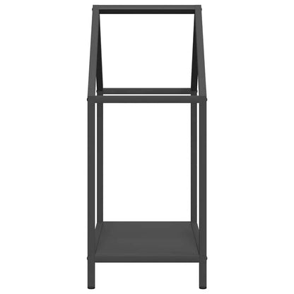 Brandhoutrek 40x25x60 cm koudgewalst staal zwart