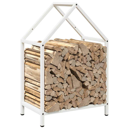 Brandhoutrek 40x25x60 cm koudgewalst staal wit