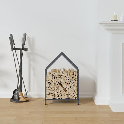 Brandhoutrek 40x25x60 cm koudgewalst staal antracietkleurig