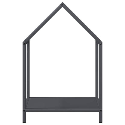 Brandhoutrek 40x25x60 cm koudgewalst staal antracietkleurig