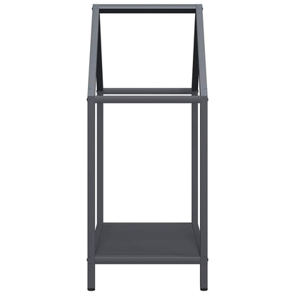Brandhoutrek 40x25x60 cm koudgewalst staal antracietkleurig