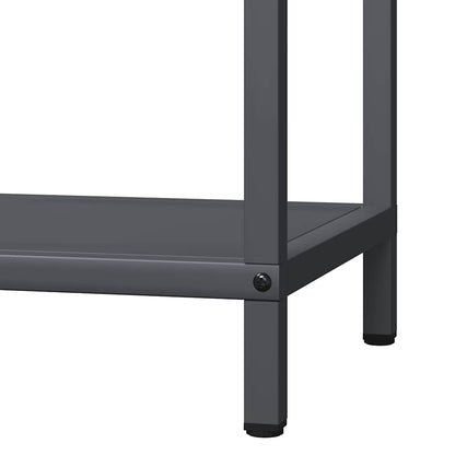 Brandhoutrek 40x25x60 cm koudgewalst staal antracietkleurig