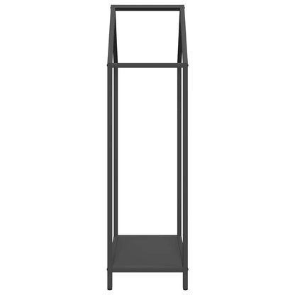 Brandhoutrek 40x25x90 cm koudgewalst staal zwart