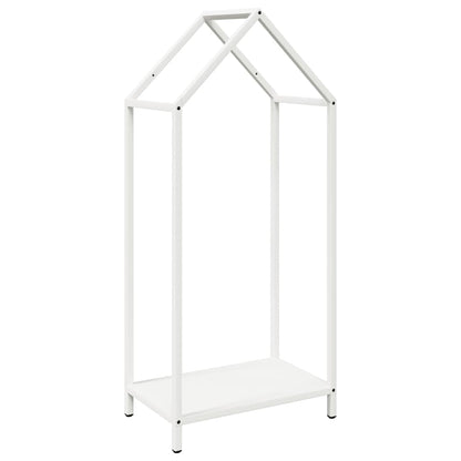 Brandhoutrek 40x25x90 cm koudgewalst staal wit