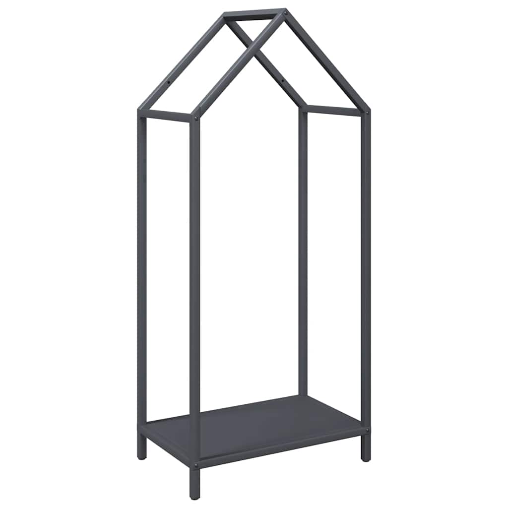 Brandhoutrek 40x25x90 cm koudgewalst staal antracietkleurig