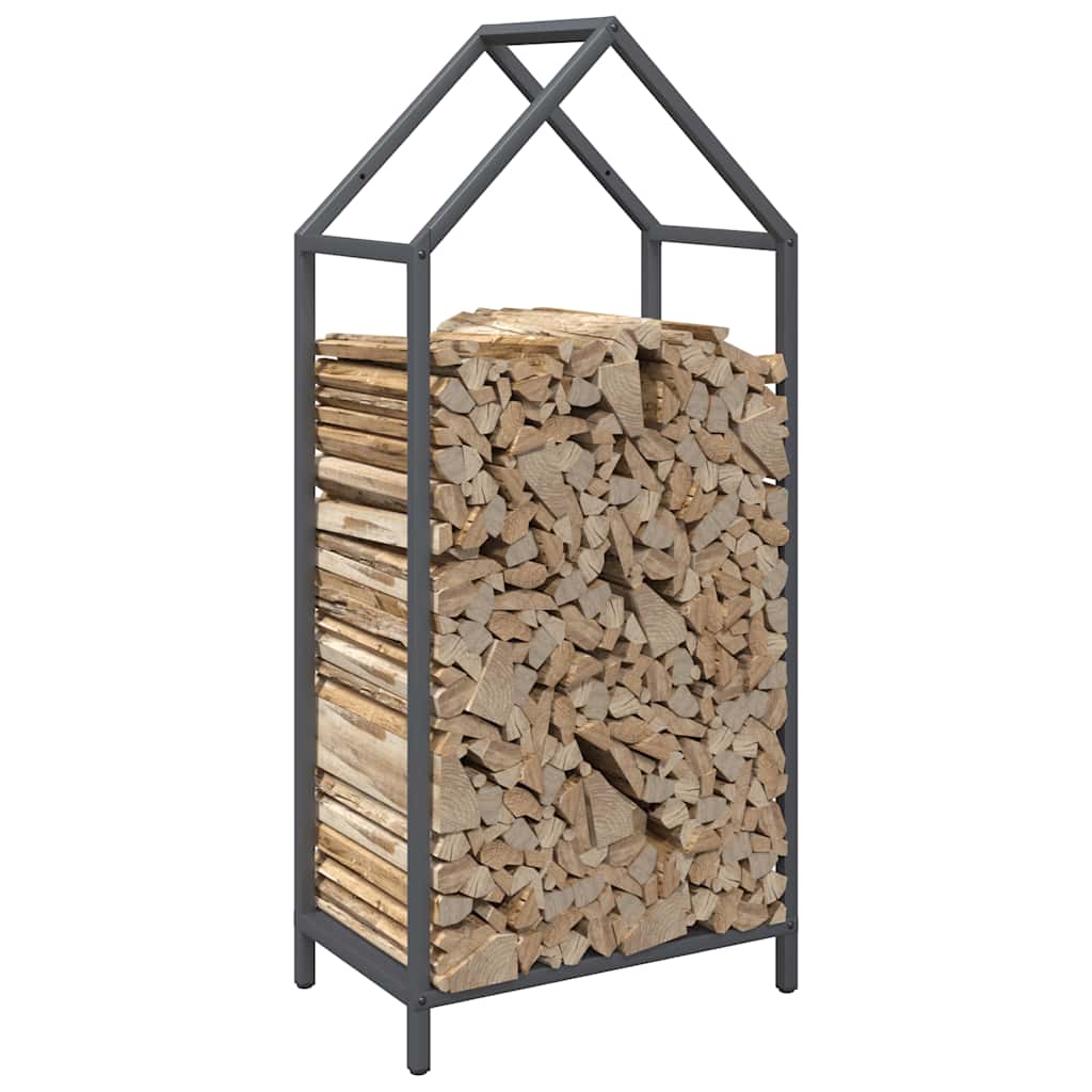 Brandhoutrek 40x25x90 cm koudgewalst staal antracietkleurig