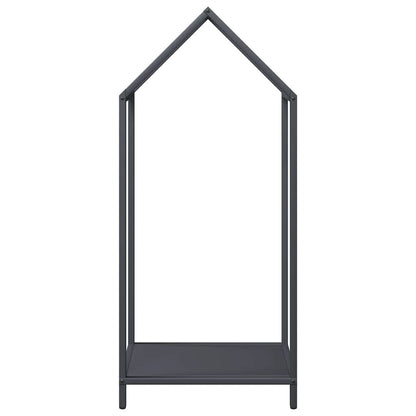 Brandhoutrek 40x25x90 cm koudgewalst staal antracietkleurig