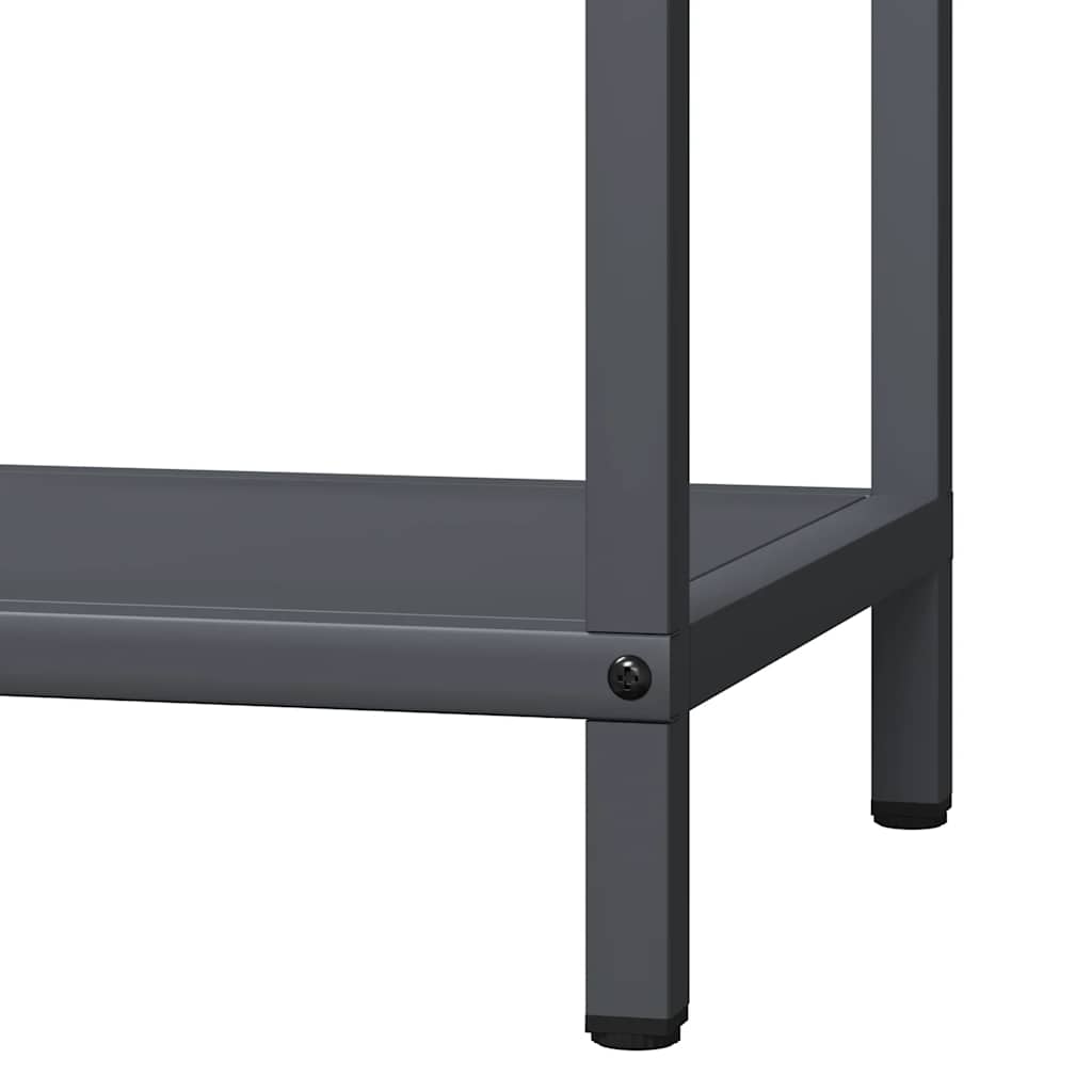 Brandhoutrek 40x25x90 cm koudgewalst staal antracietkleurig