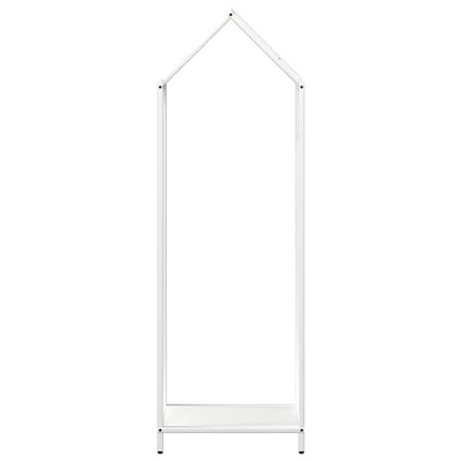 Brandhoutrek 40x25x120 cm koudgewalst staal wit