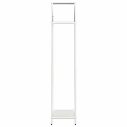 Brandhoutrek 40x25x120 cm koudgewalst staal wit