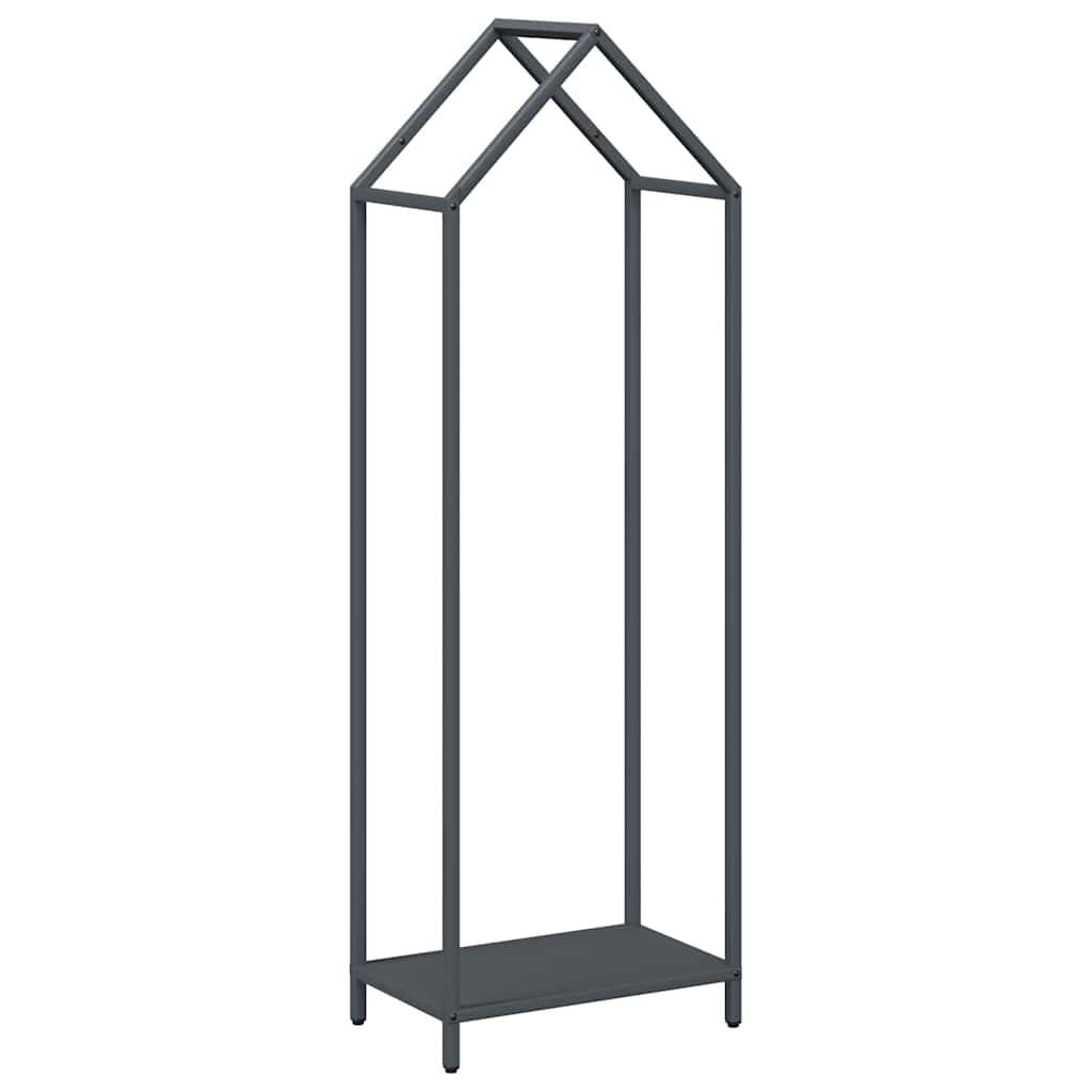 Brandhoutrek 40x25x120 cm koudgewalst staal antraciet