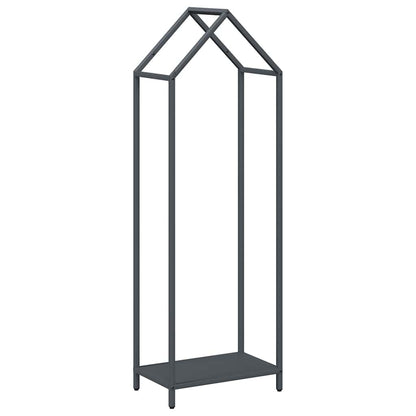 Brandhoutrek 40x25x120 cm koudgewalst staal antraciet