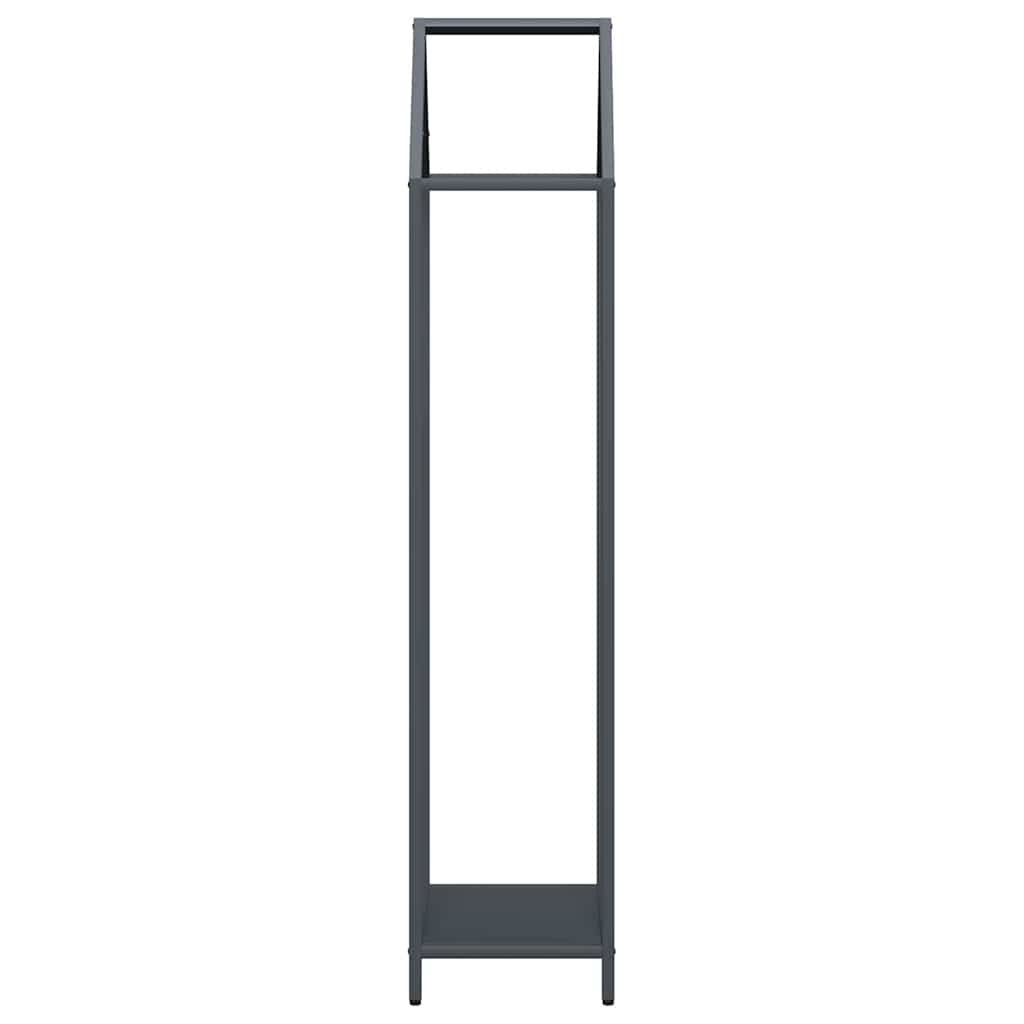 Brandhoutrek 40x25x120 cm koudgewalst staal antraciet