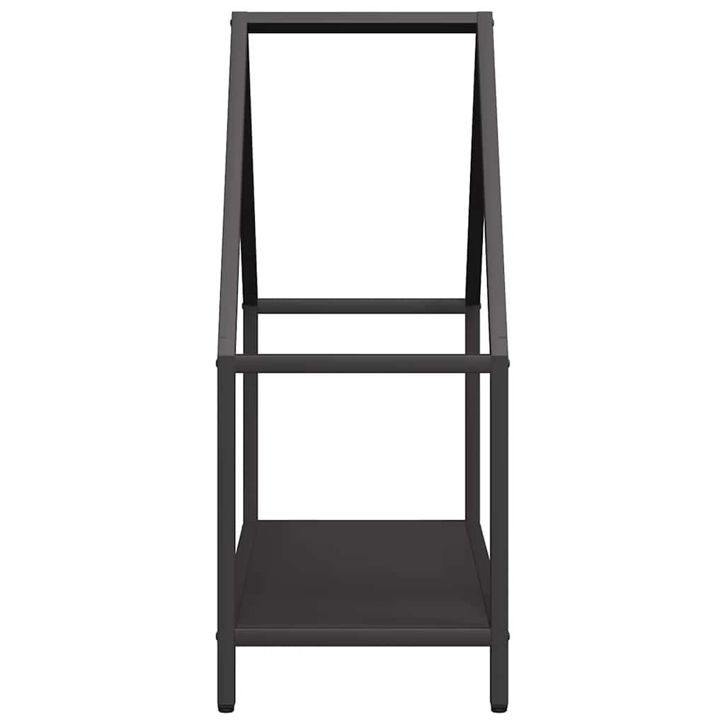 Brandhoutrek 60x25x60 cm koudgewalst staal zwart