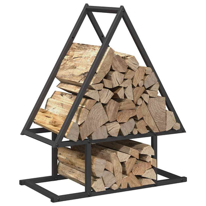 Brandhoutrek 50x25x60 cm koudgewalst staal zwart
