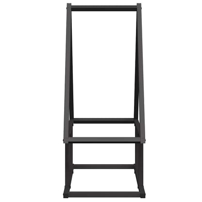 Brandhoutrek 50x25x60 cm koudgewalst staal zwart