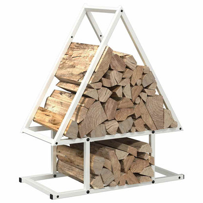 Brandhoutrek 50x25x60 cm koudgewalst staal wit