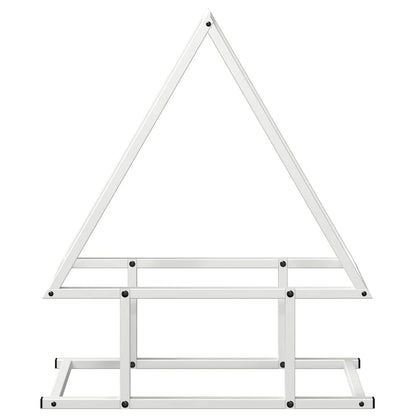 Brandhoutrek 50x25x60 cm koudgewalst staal wit