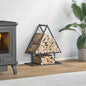 Brandhoutrek 50x25x60 cm koudgewalst staal antracietkleurig