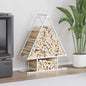 Brandhoutrek 80x25x90 cm koudgewalst staal wit